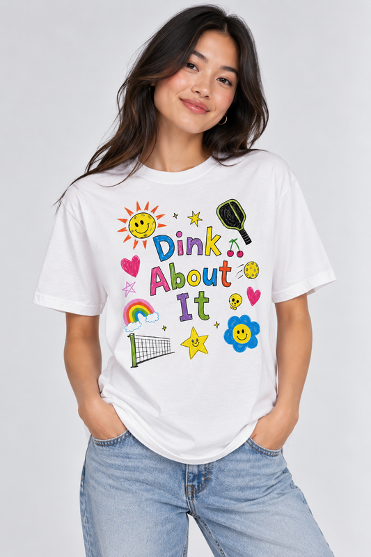 Dink About It Pickleball T-shirt