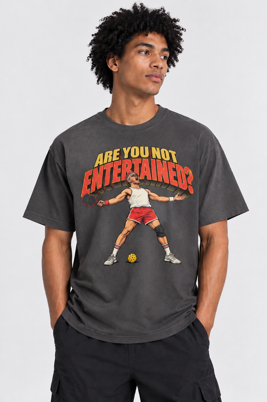 Are You Not Entertained? Vintage Pickleball T-Shirt