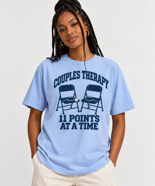 Couples Therapy, 11 Points at a Time Pickleball T-Shirt