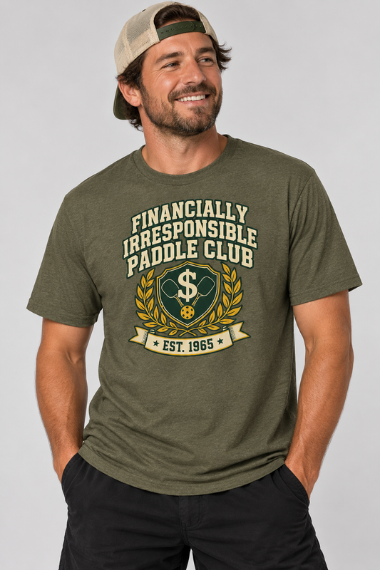 Financially Irresponsible Paddle Club T-shirt