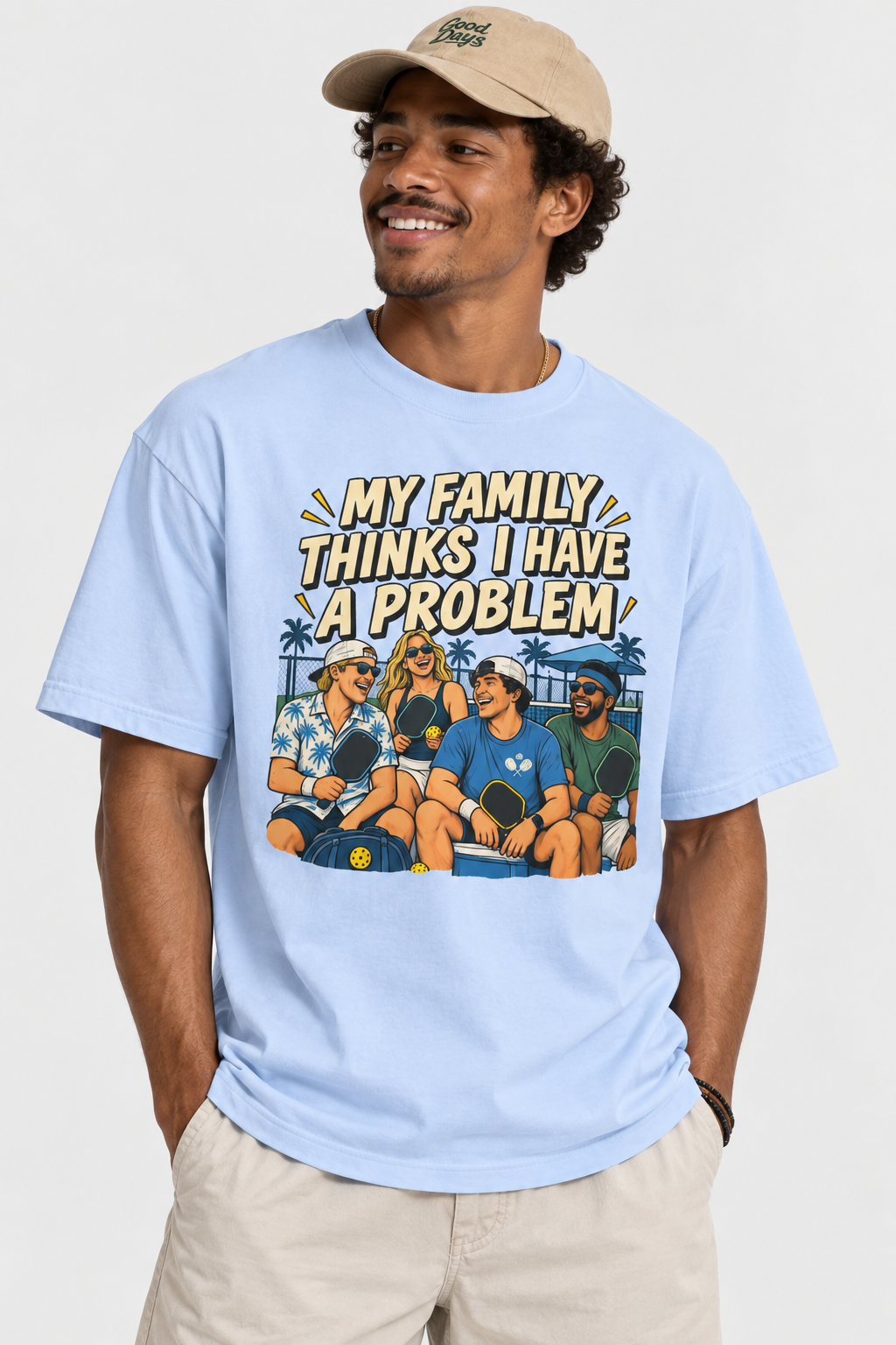 My Family Thinks I Have a Problem Pickleball T-shirt