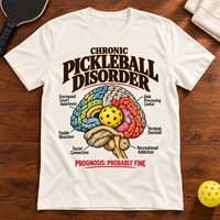 Chronic Pickleball Disorder T-Shirt, Mockup 02