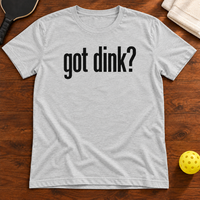 Got Dink? Pickleball T-Shirt, athletic-heather, warm wood Mockup 02