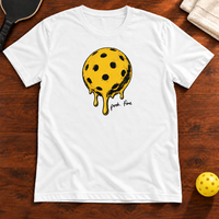 Coming Apart Pickleball T-Shirt flat lay mockup