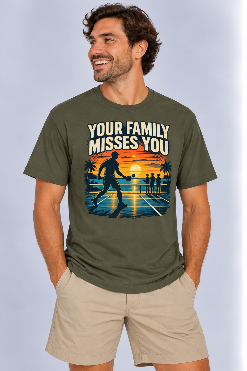 Your Family Misses You Pickleball T-shirt